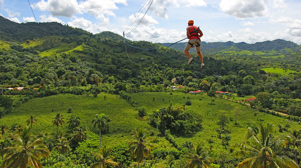 Зип-лайн "Extreme Swing Adventure" - Пунта-Кана, Доминикана